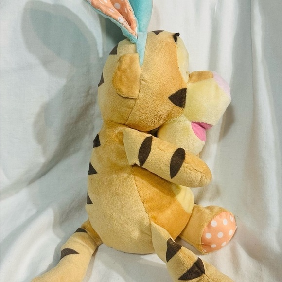 Disney Baby Tigger w Easter Bunny Ears 14” Plush Stuffed Animal Winnie the Pooh - Picture 2 of 3
